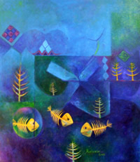 Abdelazim Hamed Qatar artist oil paintings