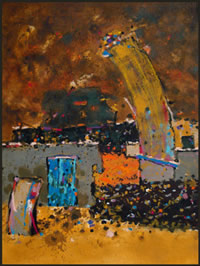 ali alabuod qatar artist paintings