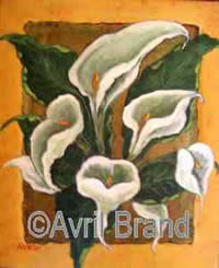 Avril Brand irish artist oil paintings