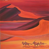 Karen Danielz south african artist oil paintings