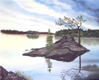 Dominique Faivre canadian artist oil paintings