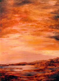 Cecilia Flaten chilean artist oil paintings