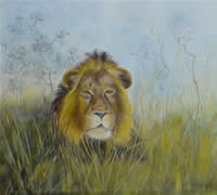 oil painting by south african artist Isabel Le Roux