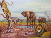 Tok Patterson oil paintings south african artist