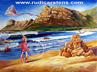 south african artist Rudi Carstens oil and acrylic paintings