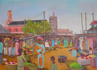 south african artist Aboo Mohamed paintings