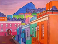 south african artist Dirk Rossouw paintings