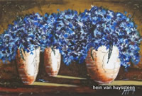 south african artist Hein Van Huyssteen paintings