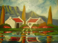 south african artist Duane Van Tonder oil paintings